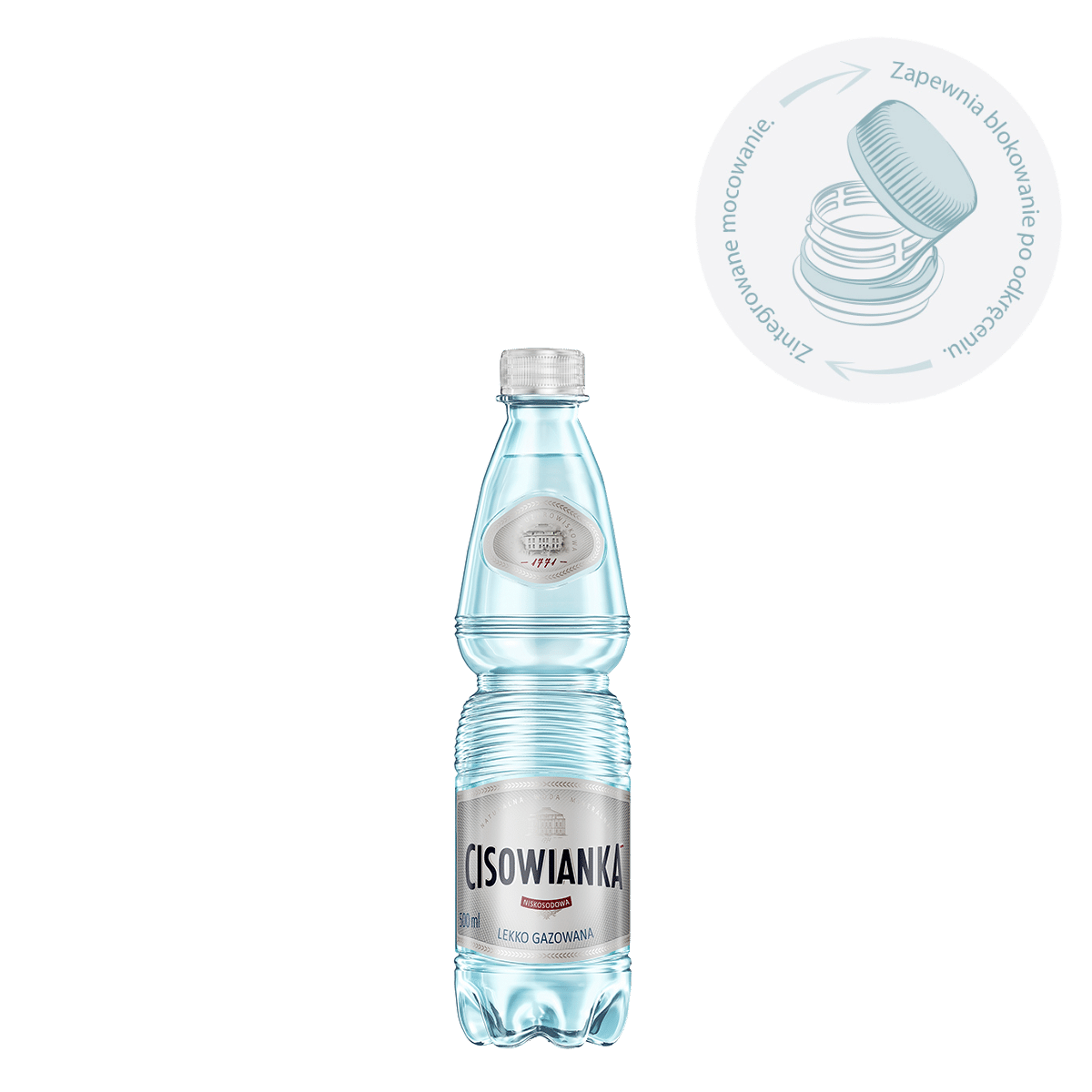 Cisowianka Lightly Sparkling 0.5 L